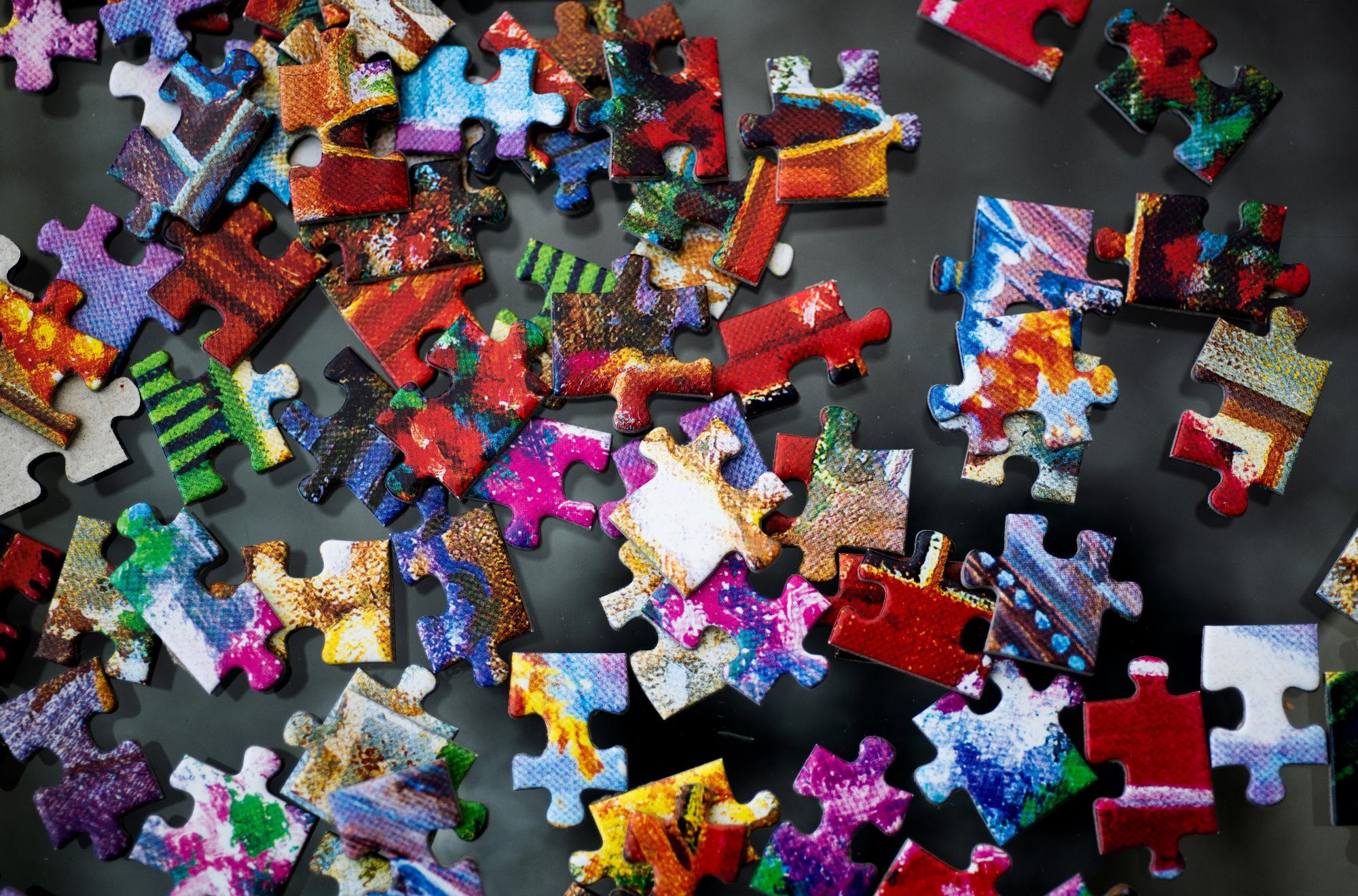 Image of colorful puzzle pieces